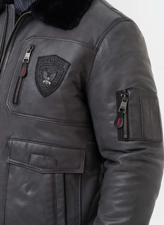 Мужская дубленка 